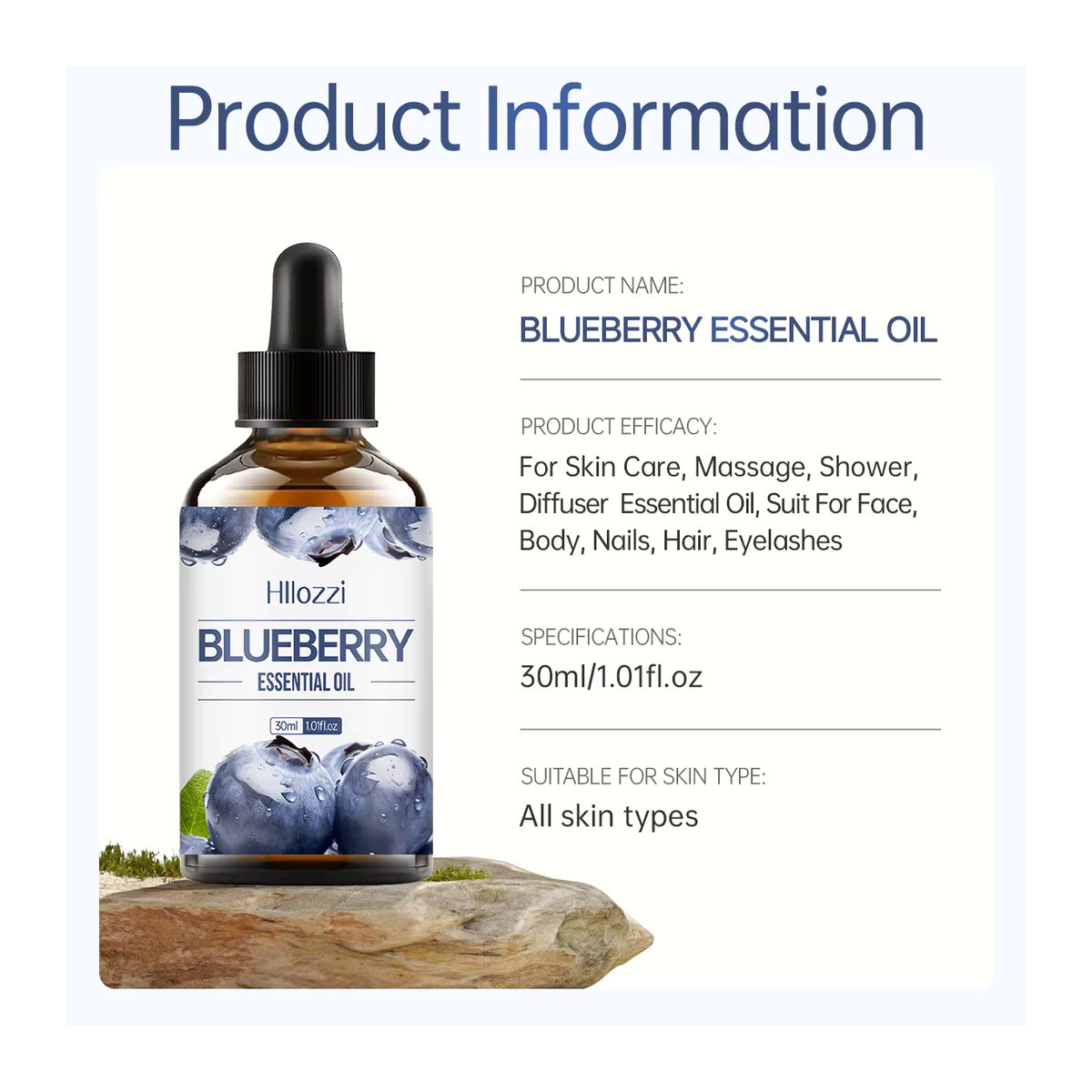 Hllozzi Blaubeerenöl mit ätherischem Aroma für die Aromatherapie - Bild 5