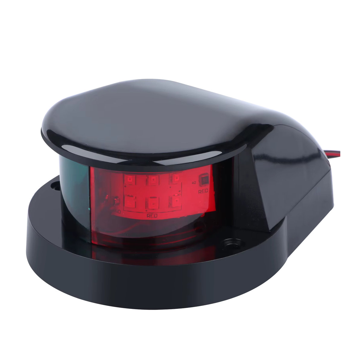 HOFFEN 12V LED Bogen Navigationslicht Set in Rot und Grün für Boot und Yacht - Bild 2