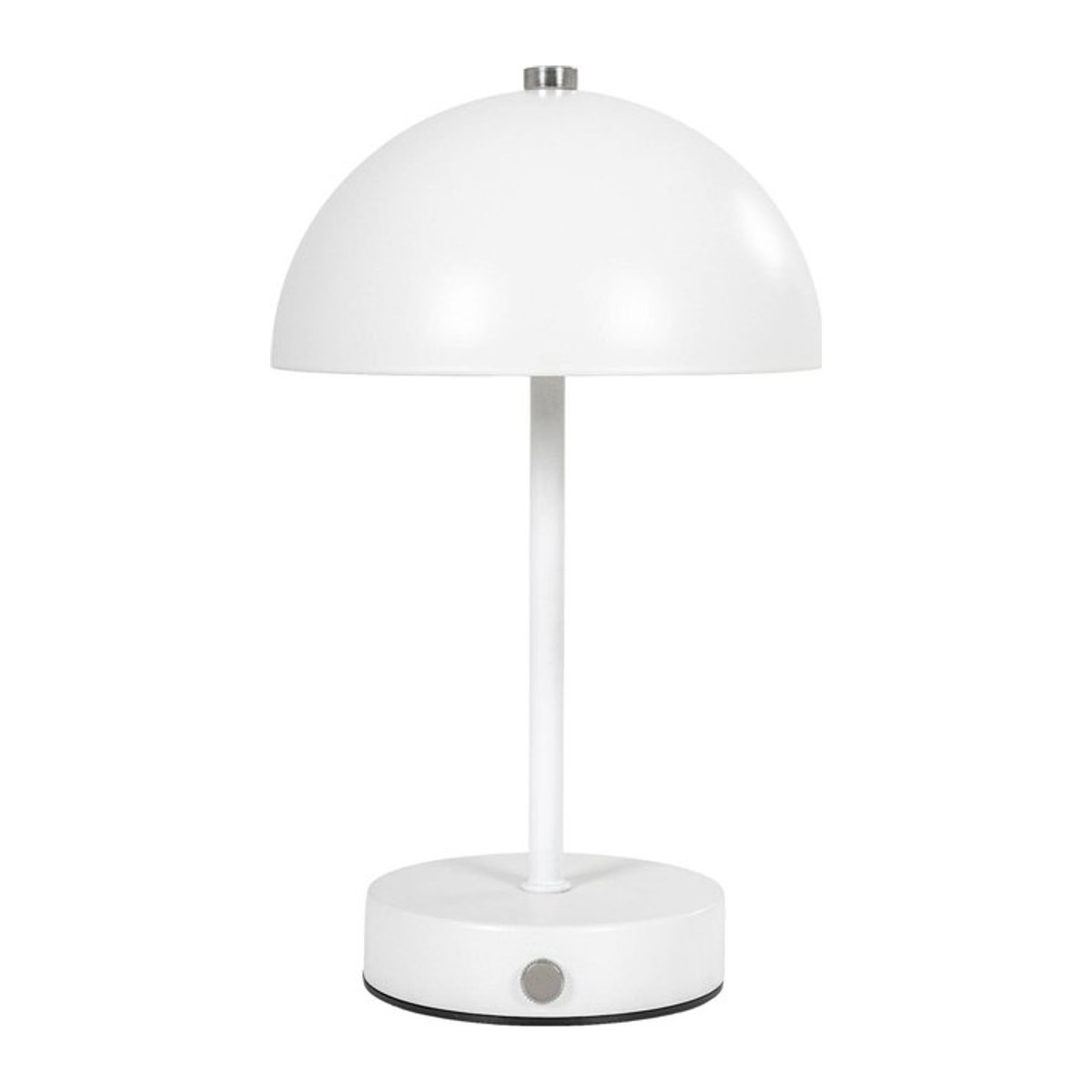 Holt Tischlampe aus Metall mit LED in Weiß, modern und minimalistisch gestaltet - Bild 1