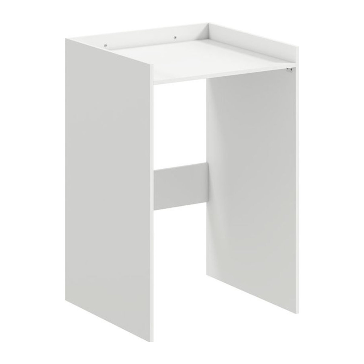HOMCOM Badezimmerschrank mit offenem Regal als Nischenschrank und Waschmaschinenschrank in Weiß, B/T/H: 60 x 64 x 97,5 cm - Bild 1