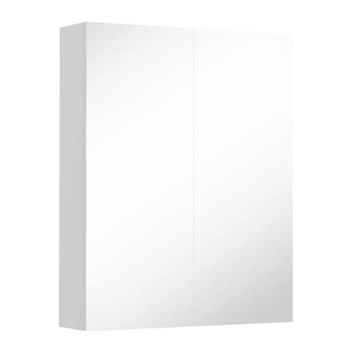 HOMCOM Spiegelschrank für das Badezimmer Wandspiegel H: 75 cm, B: 60 cm, T: 15 cm - Bild 1