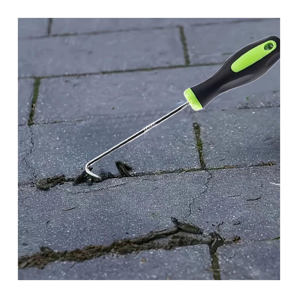 Home Whispers Unkrautzieher aus Metall in Grün für Garten, Rasen und Gehwege - Bild 1