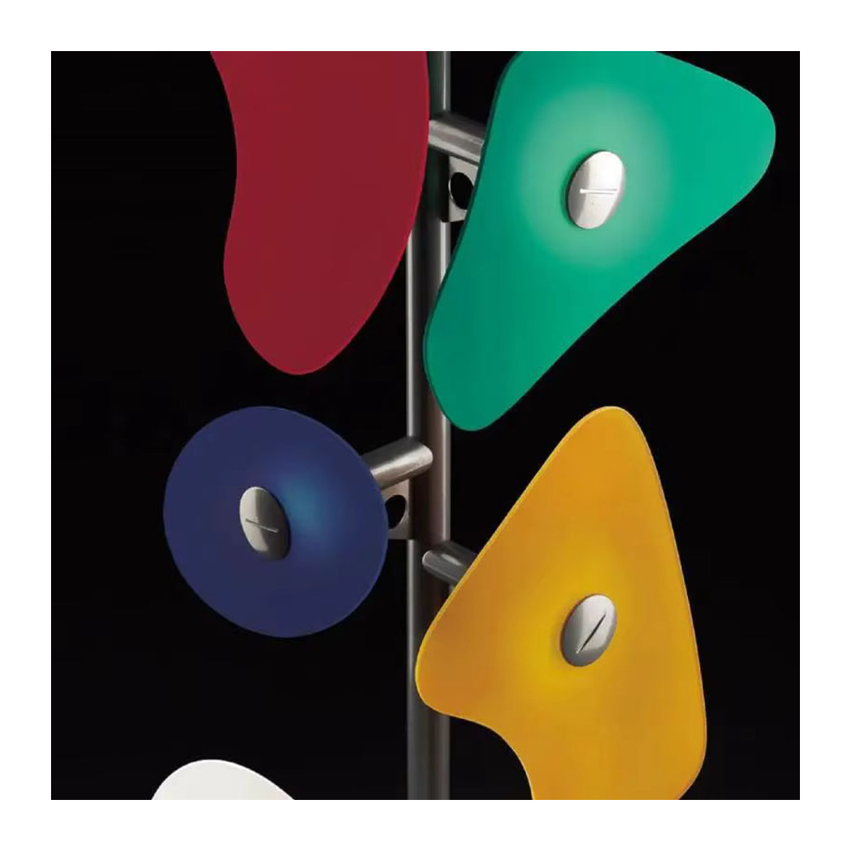 HomeLover Skandinavische LED-Stehlampe aus Acryl mit Farblicht in Bunt und Kaltweiß - Bild 4