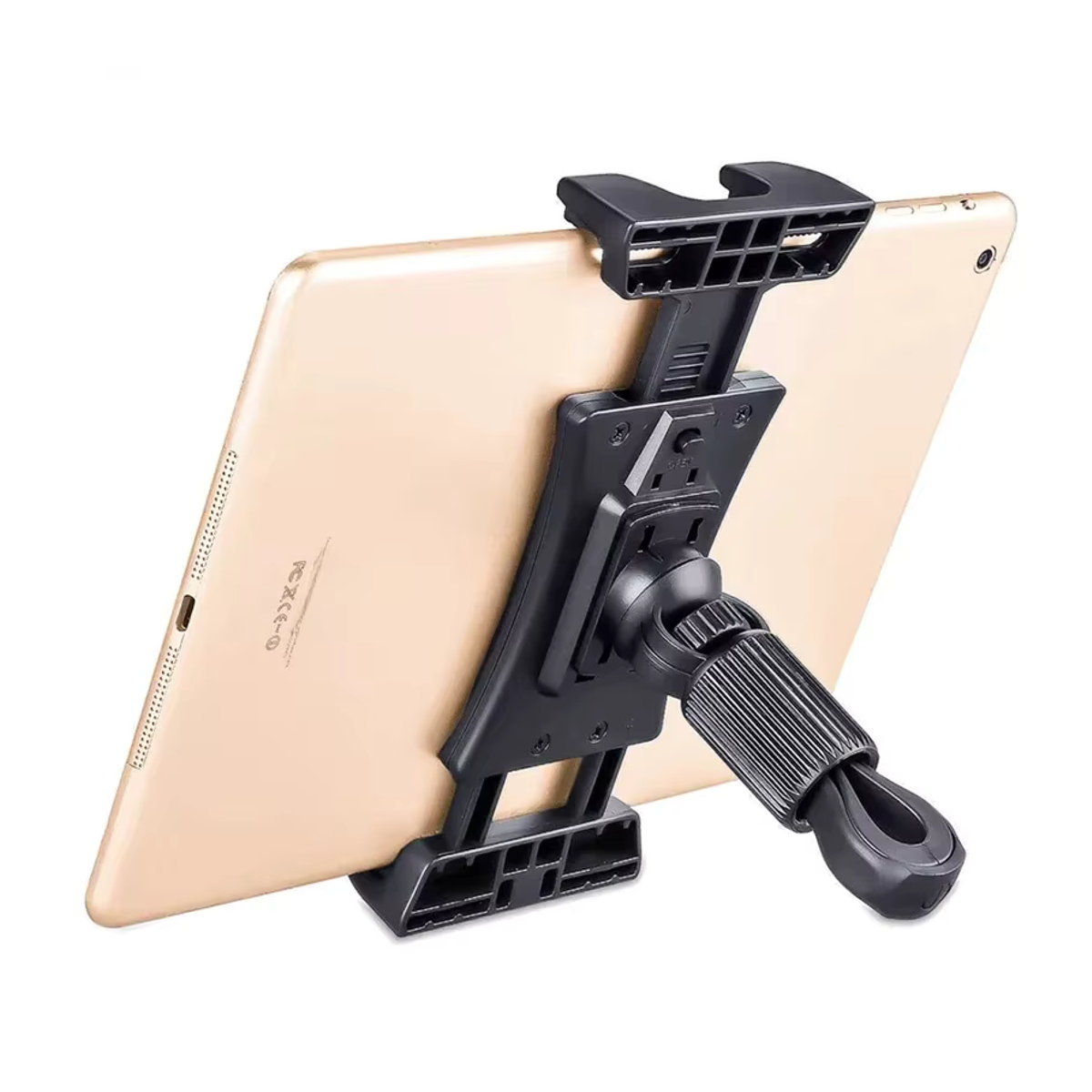 Homhu Fahrrad Tablet Halterung Schwarz für iPad Air und Pro 12,9 Zoll sowie Smartphones als Lenker Clip für Indoor Gym und Laufband - Bild 6