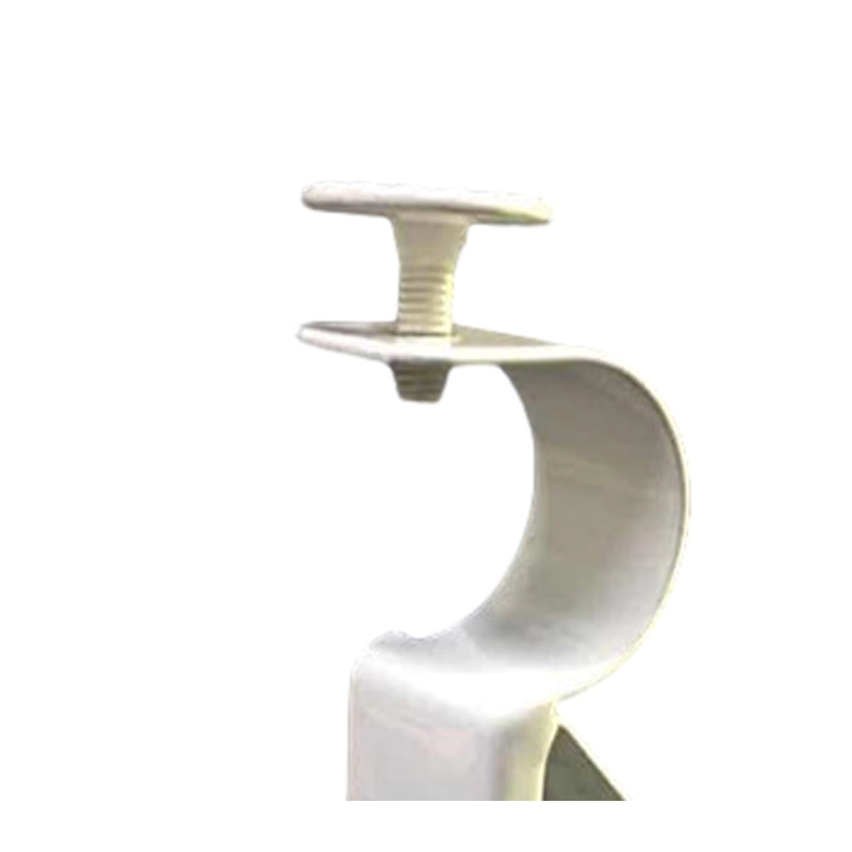 Homyl Gardinenstangen Halterungen Schwarz, 2 Stück Universal Vorhangklammern für 1 Zoll bis 1,1 Zoll - Bild 4