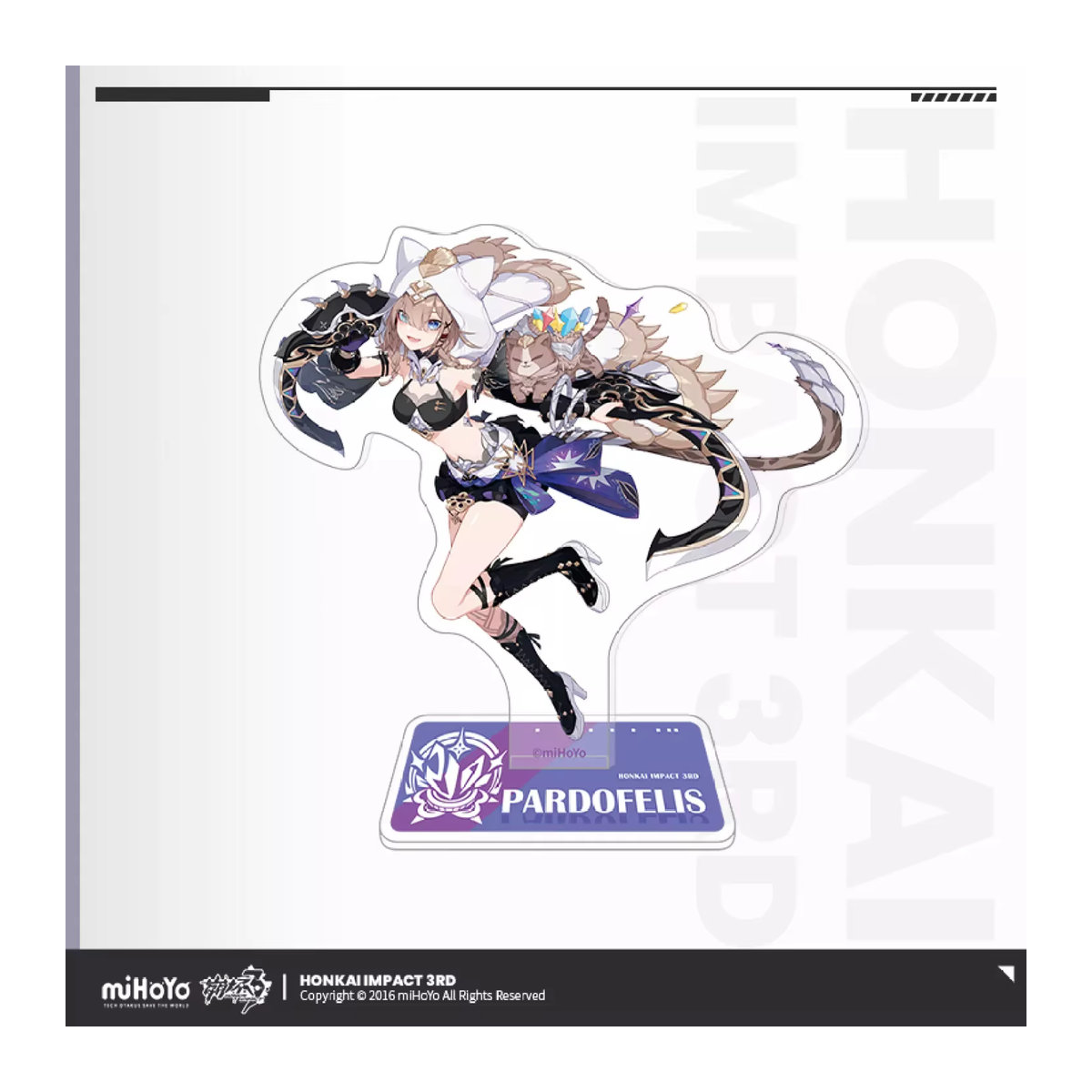 Honkai Impact 3rd Acryl-Aufsteller TENNYALEN Anime Figuren Set, mehrfarbig - Bild 2