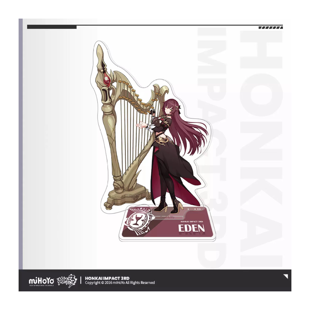 Honkai Impact 3rd Acryl-Aufsteller TENNYALEN Anime Figuren Set, mehrfarbig - Bild 3