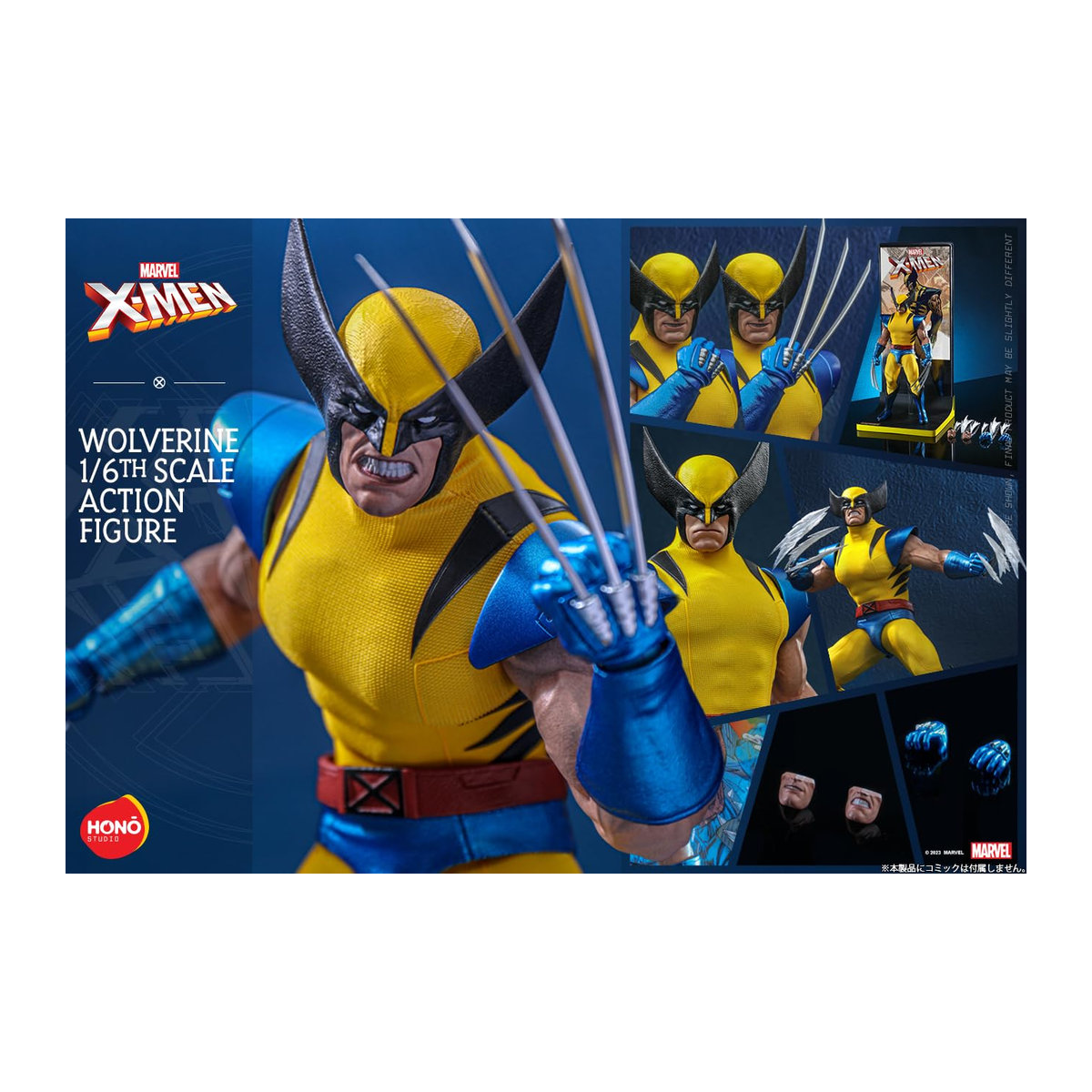 Honoo Studio Marvel Comics Wolverine Maßstabsfigur 1/6 Multicolor - Bild 2