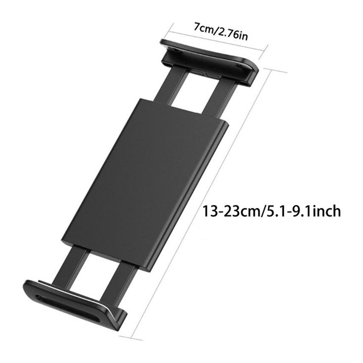 Hot Pada Universal Tablet und Laptop Halterung in Schwarz für 4-13 Zoll mit Clamp Clip - Bild 1