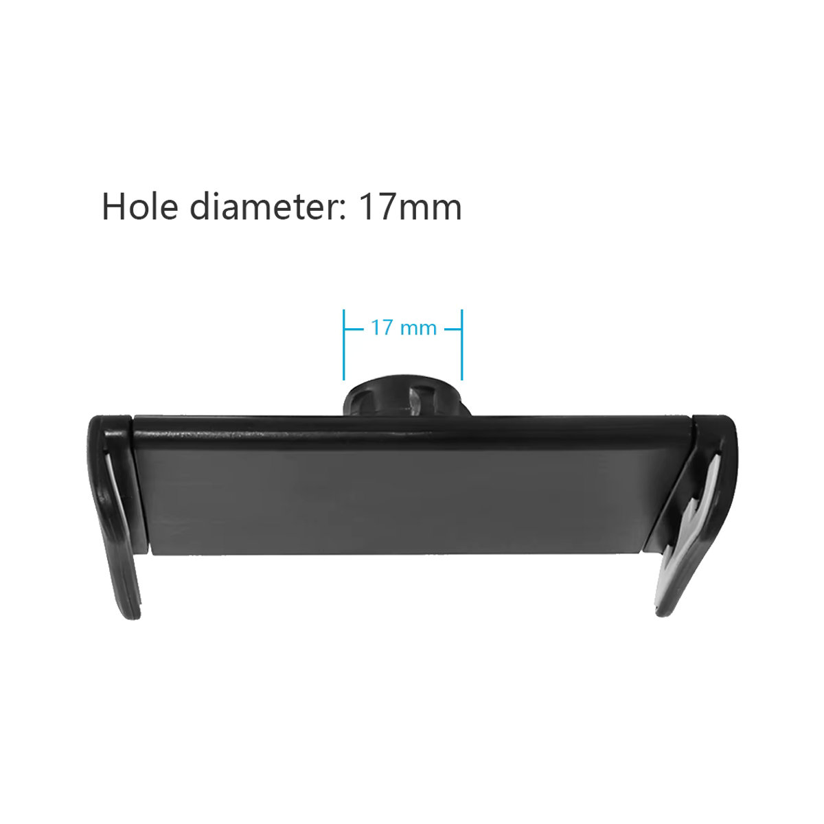 Hot Pada Universal Tablet und Laptop Halterung in Schwarz für 4-13 Zoll mit Clamp Clip - Bild 3