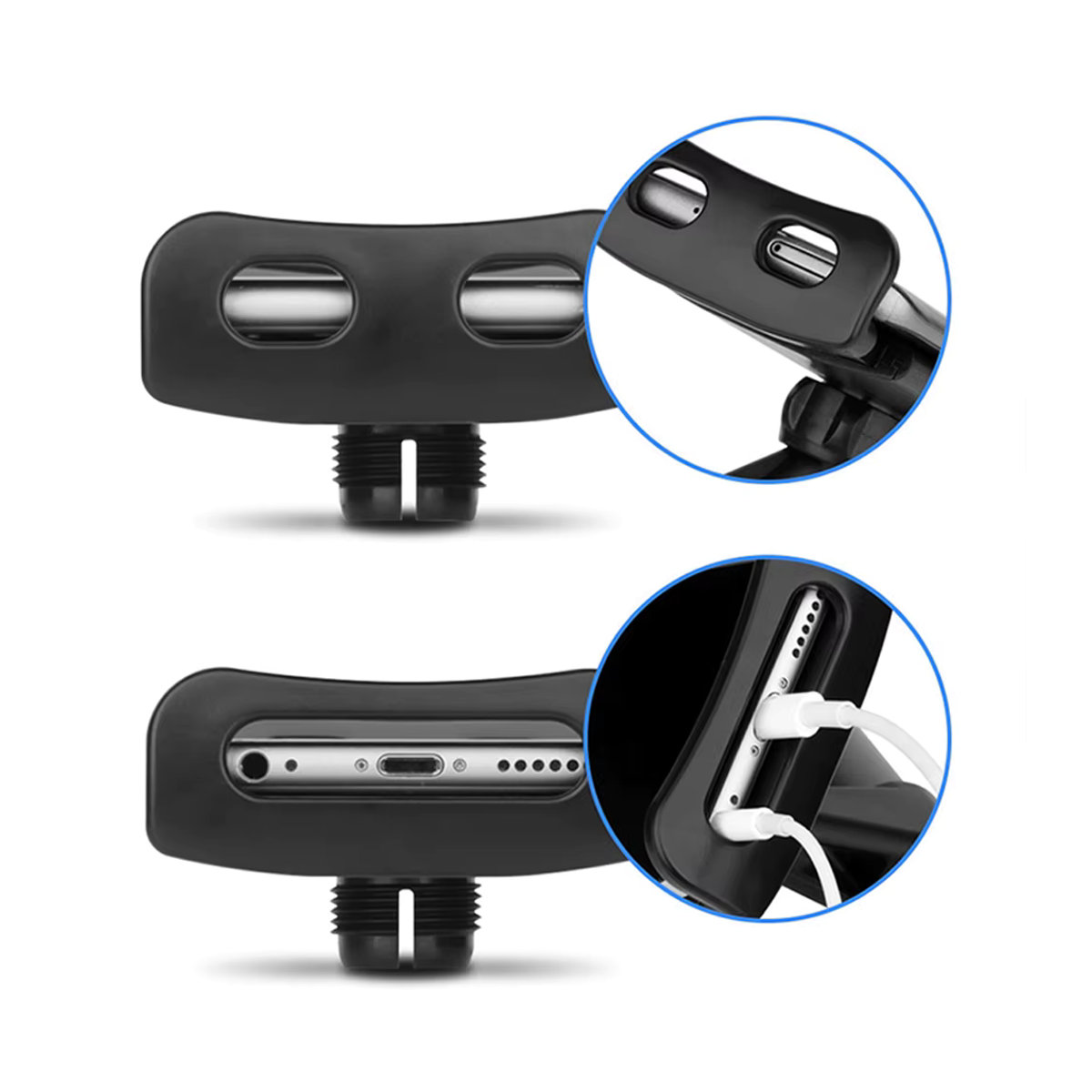 Hot Pada Universal Tablet und Laptop Halterung in Schwarz für 4-13 Zoll mit Clamp Clip - Bild 5
