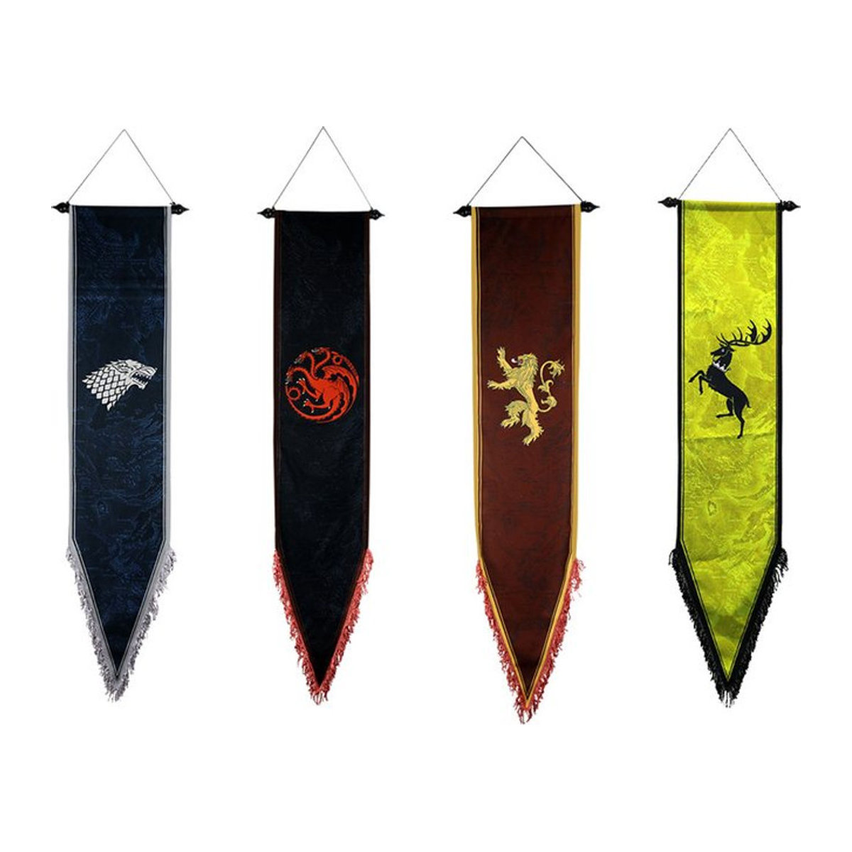 Hot Toys Vintage Dekoration Flagge aus Textil in Mehrfarbig mit Schnur zum Aufhängen - Bild 1