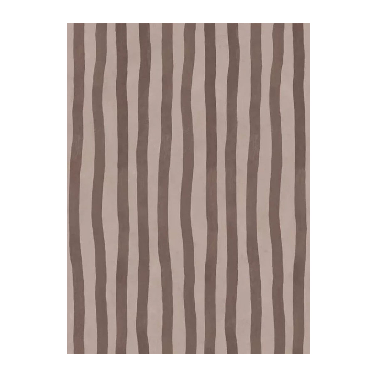 House of Hackney Tapete Artists Stripe in Carnelian Rot Bunt aus Vlies - Bild 1