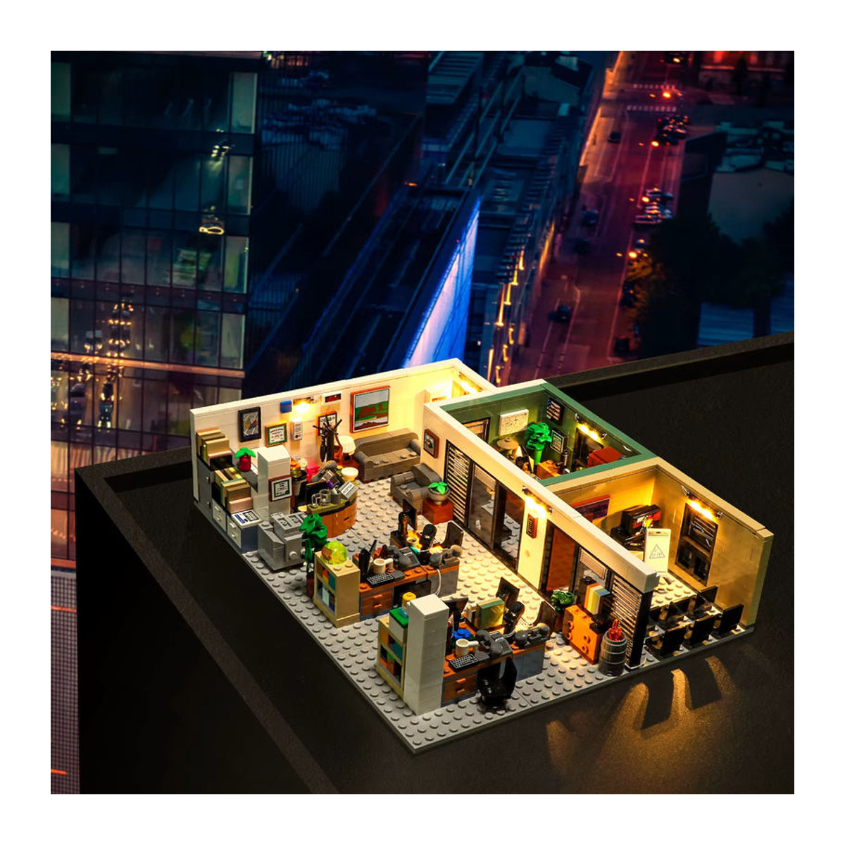 Hprosper 5V LED-Tischlampe mit Batteriekasten für Lego 21336 - Bild 4