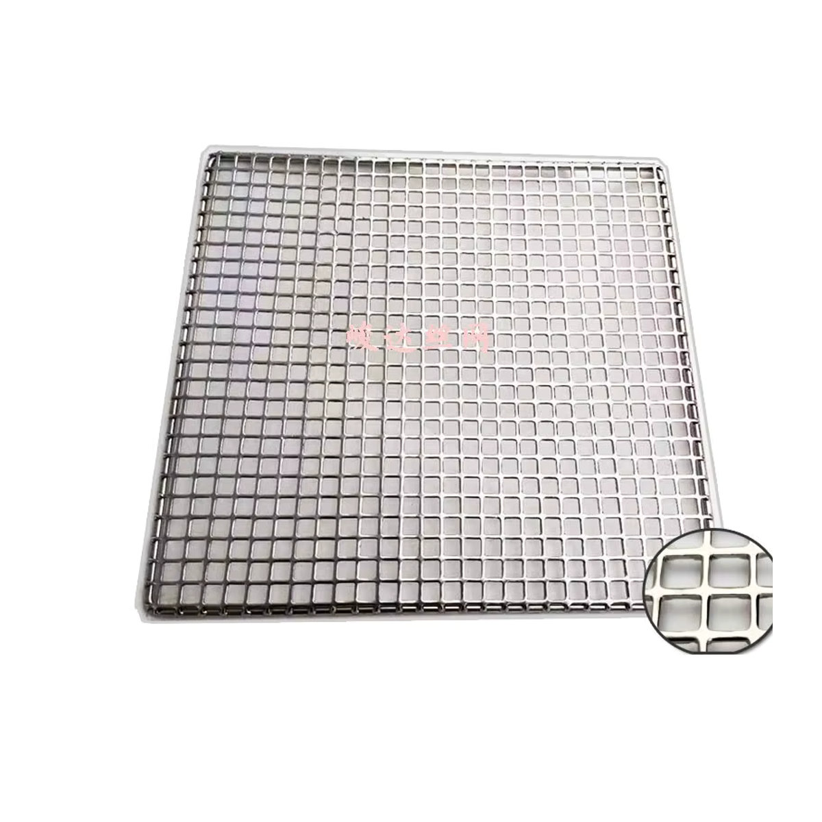 HQ GM01 Grillrost aus Edelstahl 304 rechteckig mit dickem Drahtgitter - Bild 4