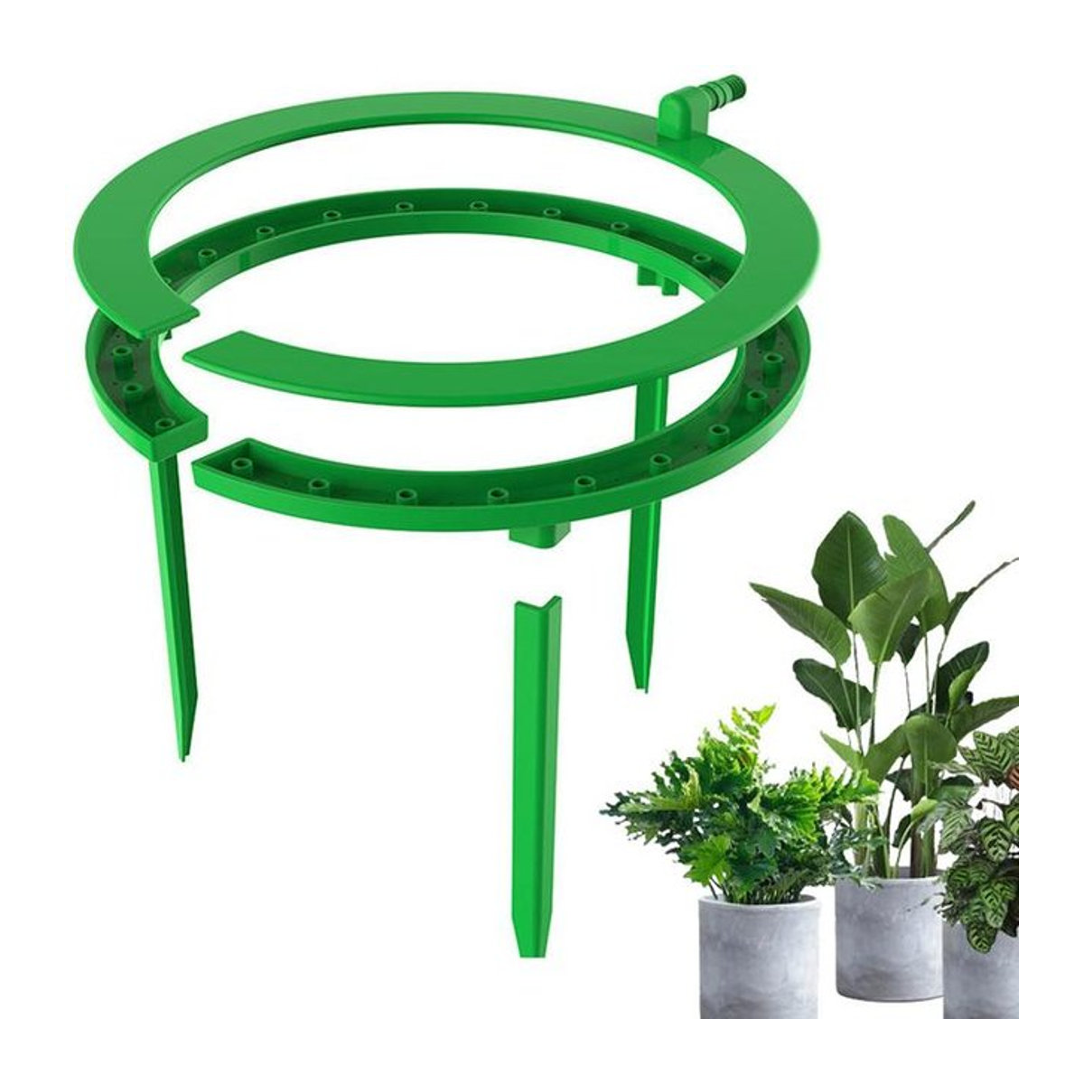 Hydro-Halo-Ring Pflanzenwasserring zur Tropfbewässerung für eine ideale Wasserverteilung - Bild 1