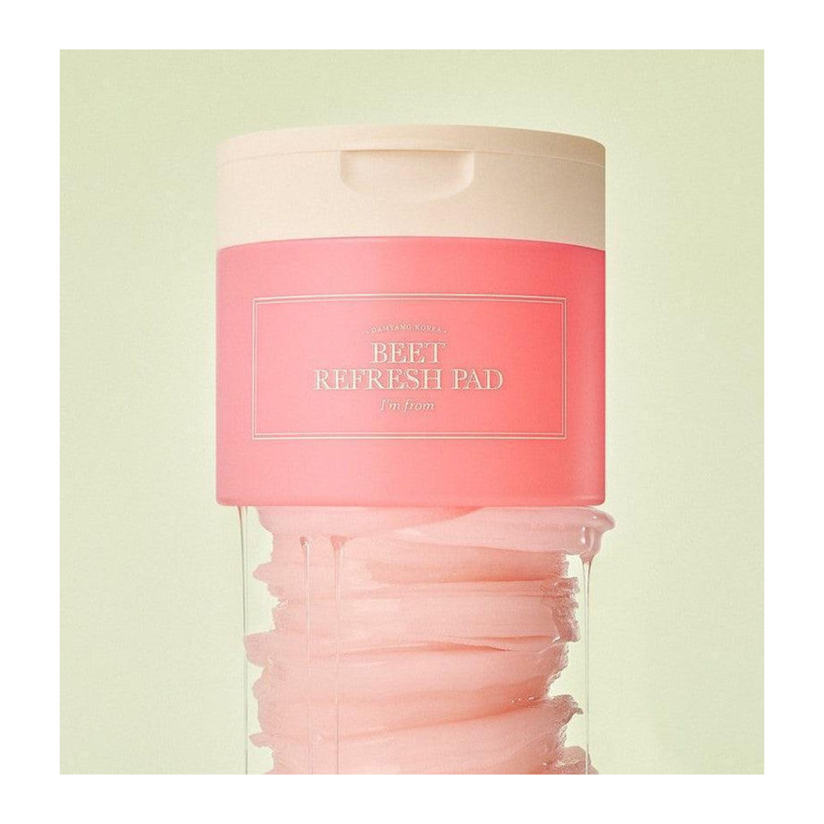 I'M FROM Beet Refresh Pad 260ml, 60 Stück, Rosa - Bild 2
