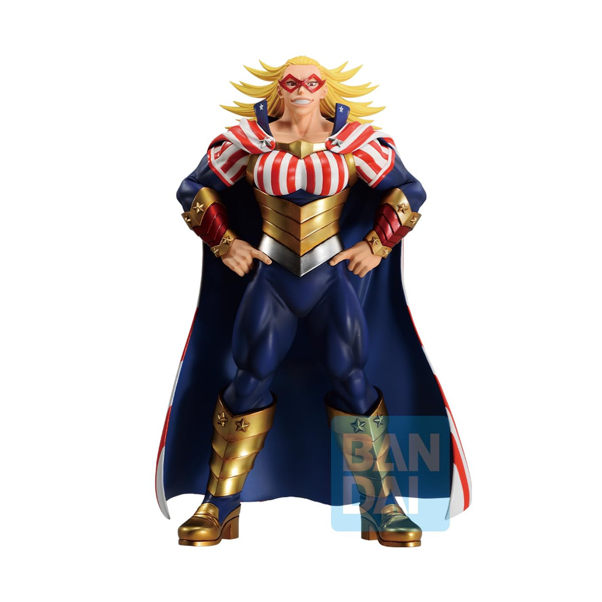 Ichiban Kuji My Hero Academia Form of Justice Last One Prize Star and Stripe MASTERLISE EXTRA Anime Figur in Weiß - Bild 2