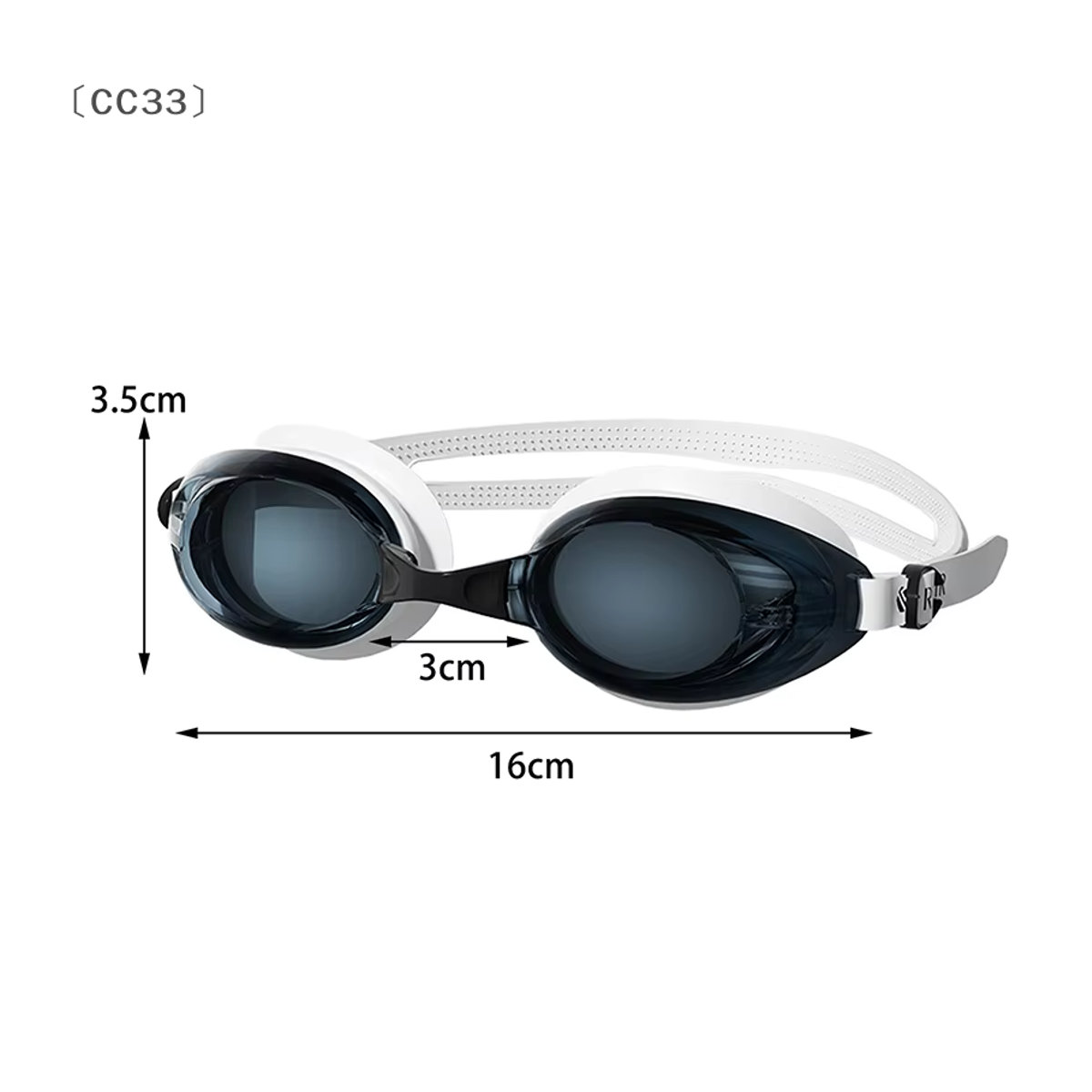 ieniaCC33 Parque Professionelle Schwimmbrille für Erwachsene mit UV-Schutz und Antibeschlag-Funktion für Männer und Frauen - Bild 3