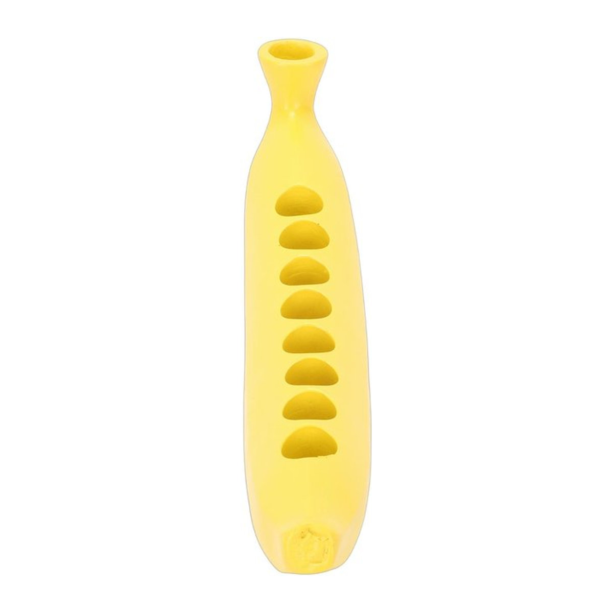 Igeteck Bananen-Kerzenhalter aus ABS in Gelb mit 8 Löchern für deine Heimdekoration - Bild 1