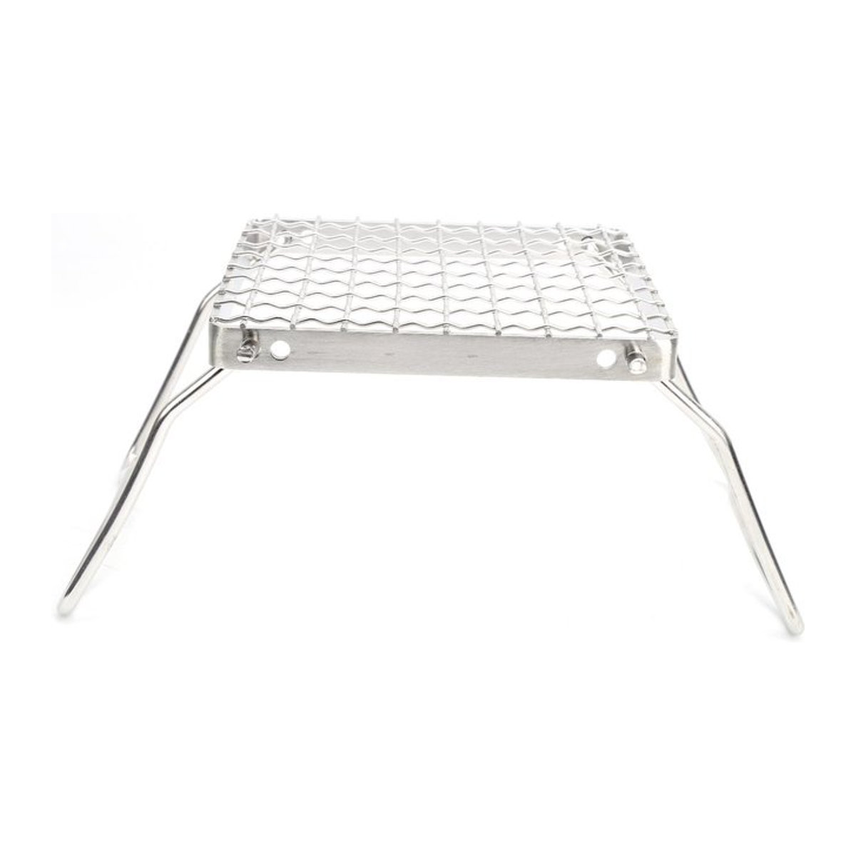 Igeteck Edelstahl Outdoor Grillofen faltbarer BBQ Camping Brennholzofen - Bild 1