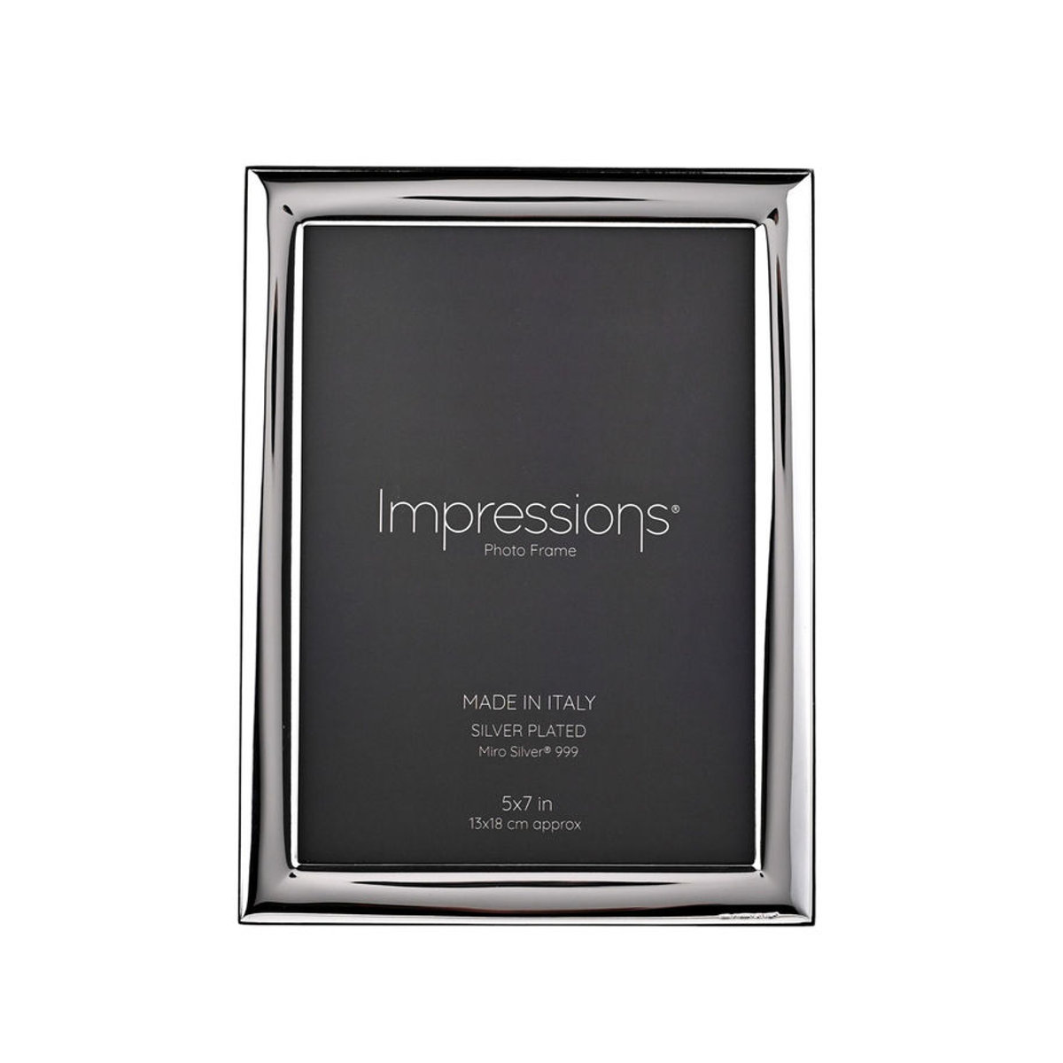Impressions Fotorahmen Silber Metall und Holz Rechteckig B/H: 13 x 18 cm - Bild 2