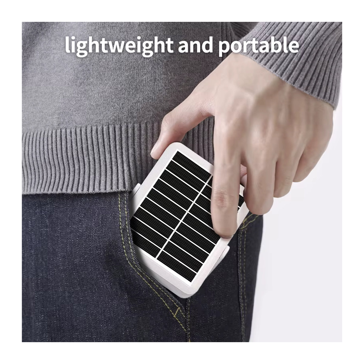Intelamp Drahtlose LED Solar Camping Lampe Tragbare Outdoor Arbeitsleuchte für Notfälle und Zelte - Bild 4