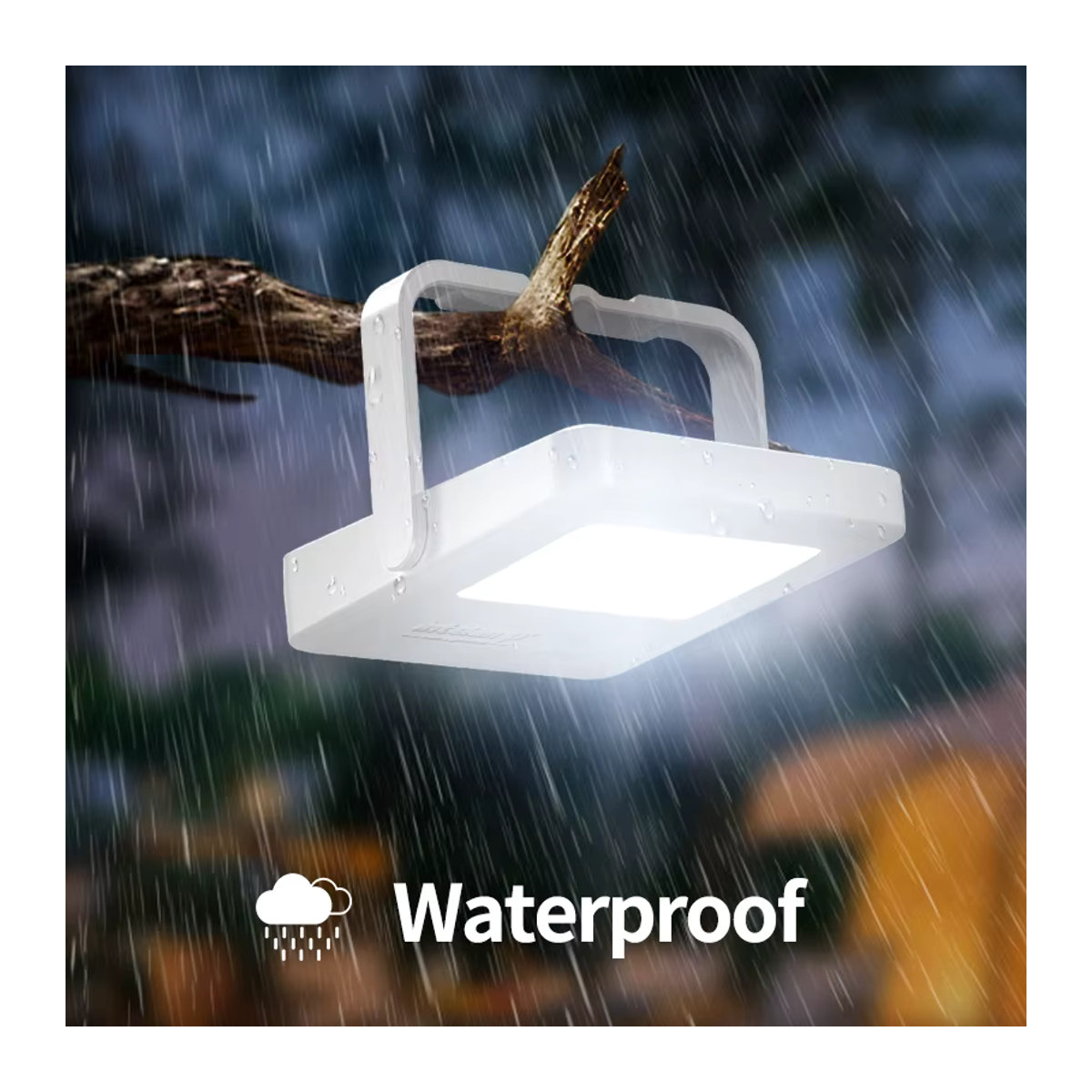 Intelamp Drahtlose LED Solar Camping Lampe Tragbare Outdoor Arbeitsleuchte für Notfälle und Zelte - Bild 5