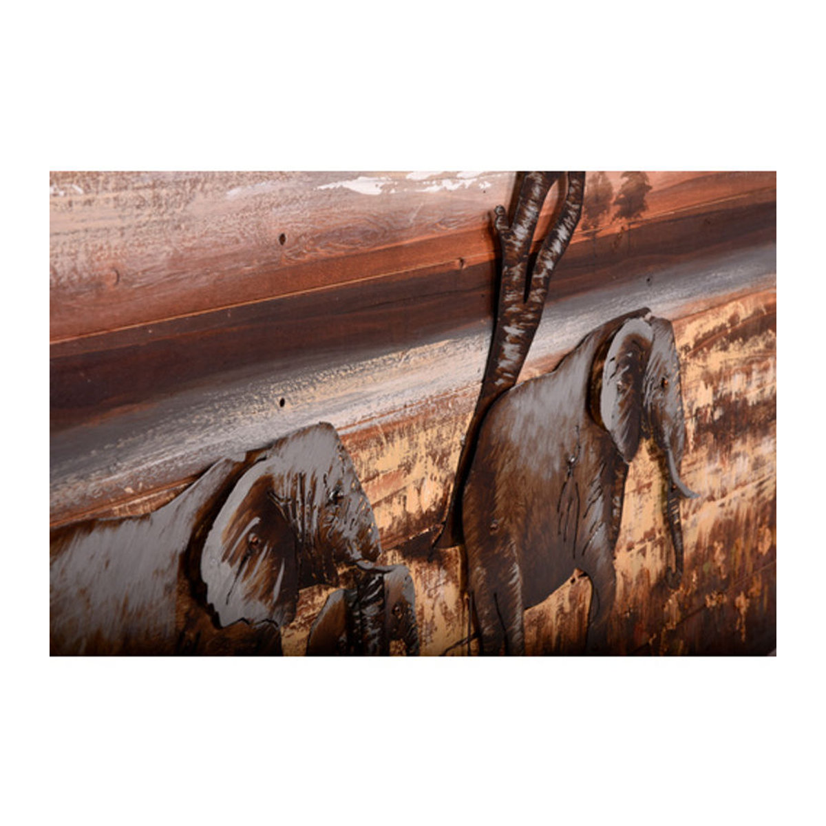 INTERIA Home & Living Wandbild aus Metall mit Tier-Motiv in Mehrfarbig, Querformat und Rechteckig - Bild 2