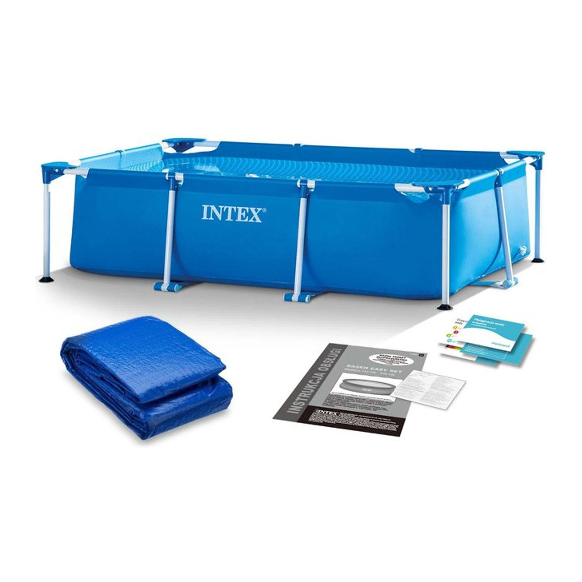 Intex 2-in-1 Rahmen Gartenpool 28270, B/T/H: 220 x 150 x 60 cm - Bild 1