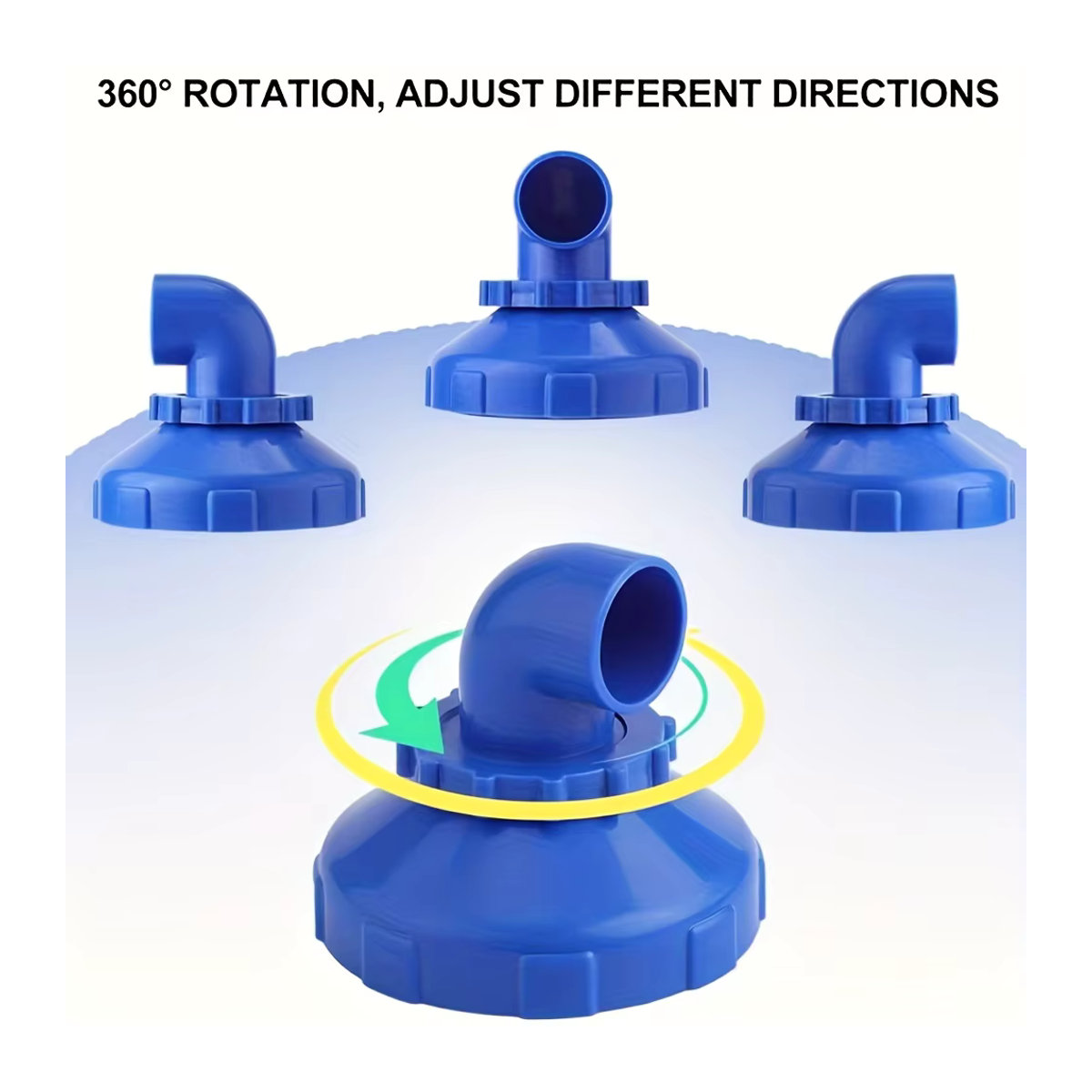 INTEX Pool Einlass- und Auslassventil mit werkzeugloser Installation und auslaufsicherer Dichtung für deinen Pool-Anschluss - Bild 6