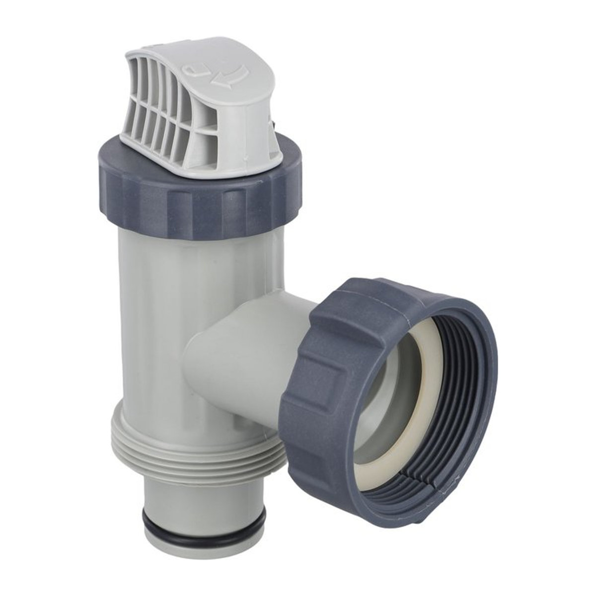 Intex Pool Kolbenventile Montage für Intex Filterpumpen 28635EG 28633EG 28671EG in Grau - Bild 1