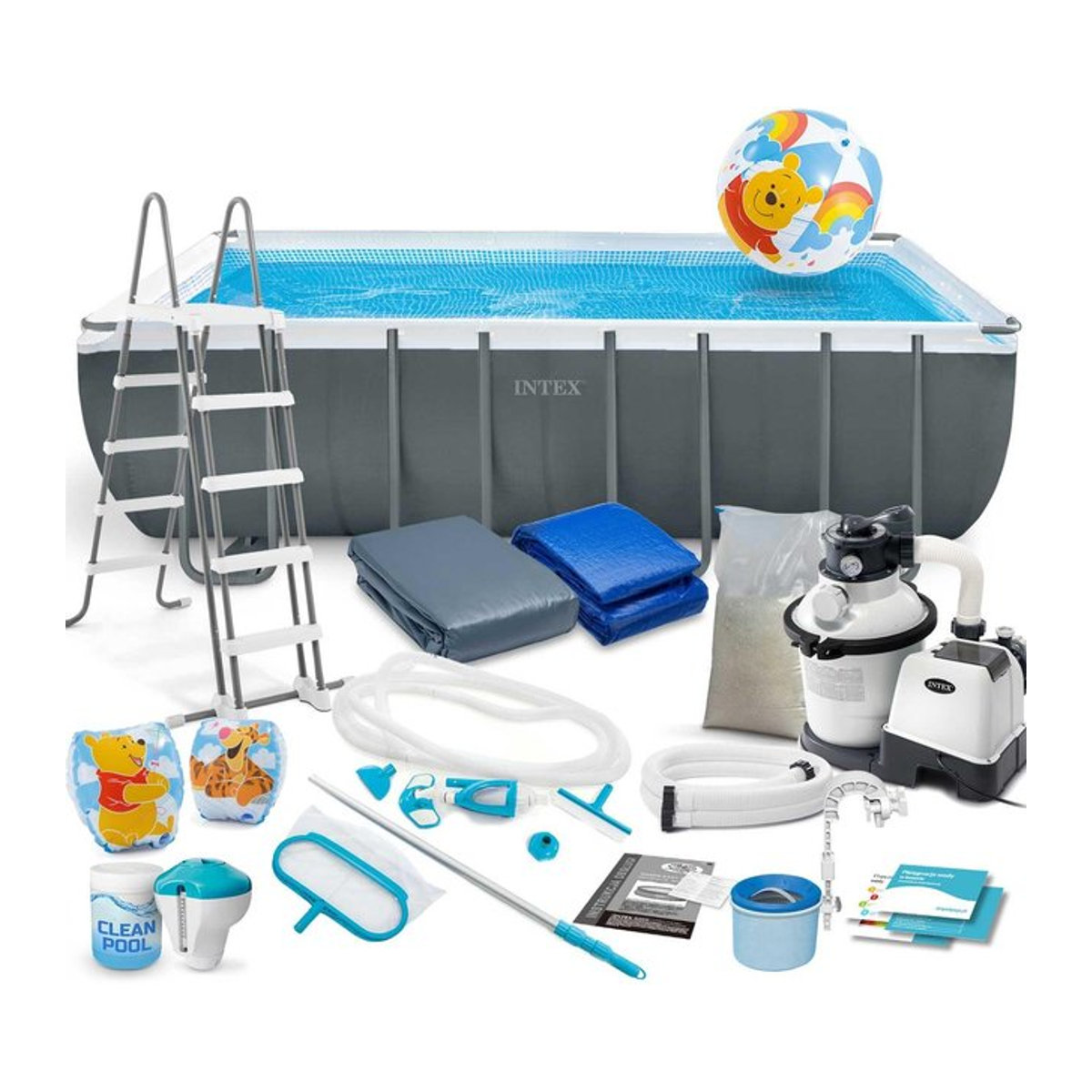 Intex Rahmen Gartenpool 21 in 1 Modell 26356, B/T/H: 549 x 274 x 132 cm - Bild 1