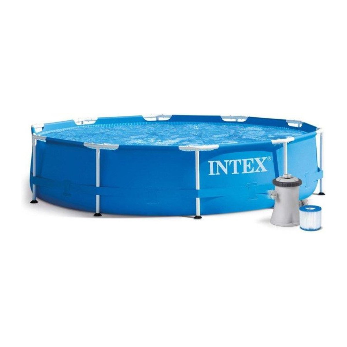 Intex Rahmen-Gartenpool 8-in-1 Set 28202, B/H/T: 305 x 76 cm - Bild 1