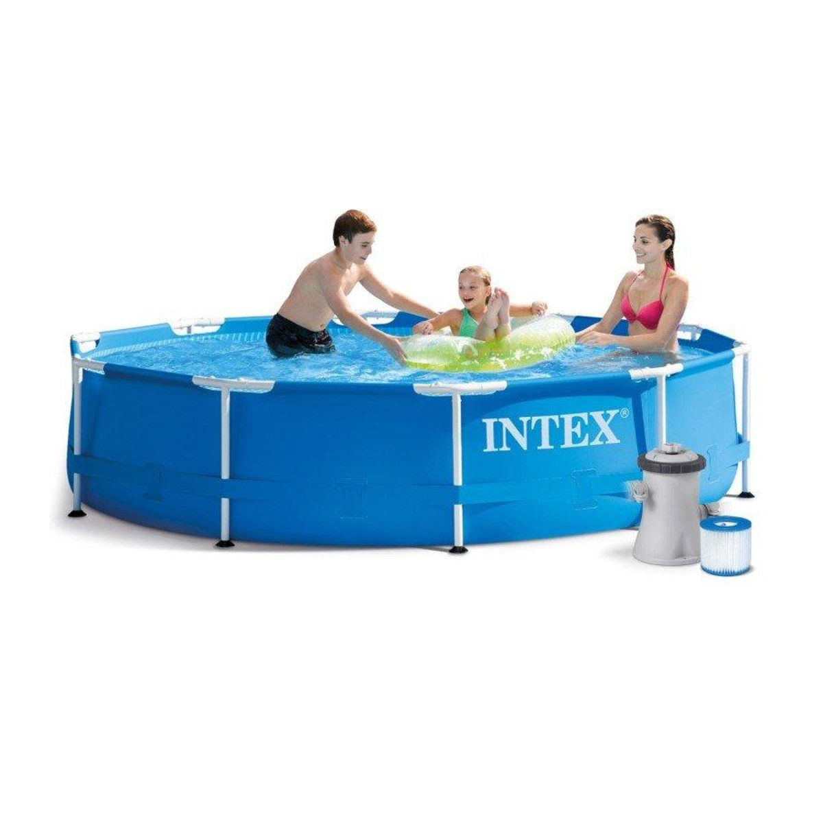 Intex Rahmen-Gartenpool 8-in-1 Set 28202, B/H/T: 305 x 76 cm - Bild 2