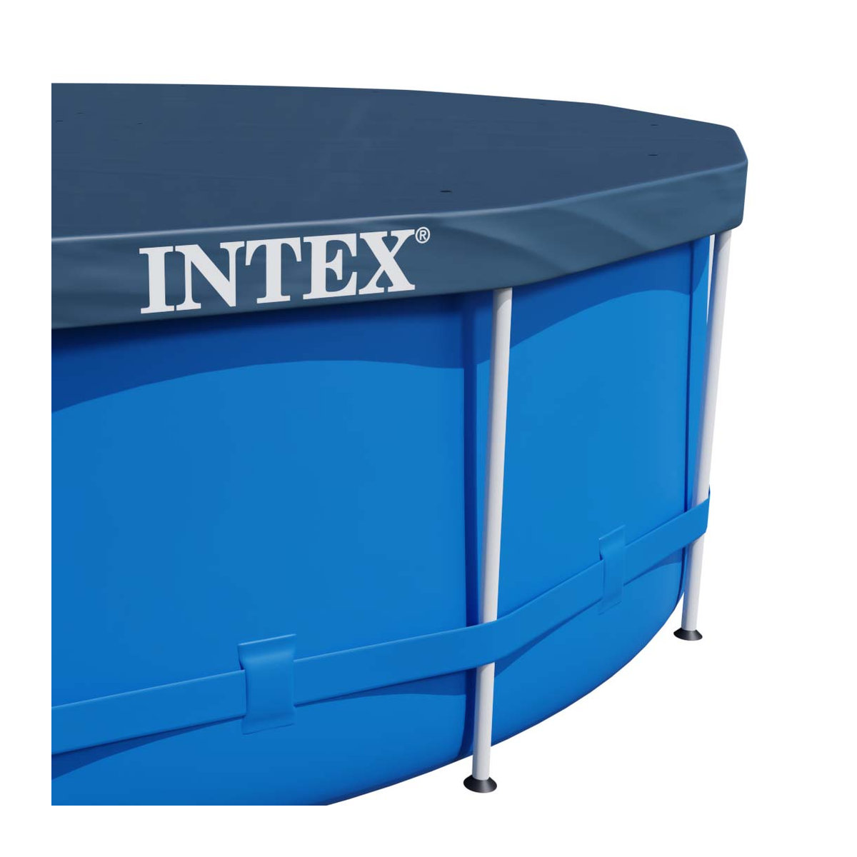 Intex Rahmenpool für den Garten mit 10 Zoll Zubehör, Modell 28202, B/H: 305 x 76 cm - Bild 4