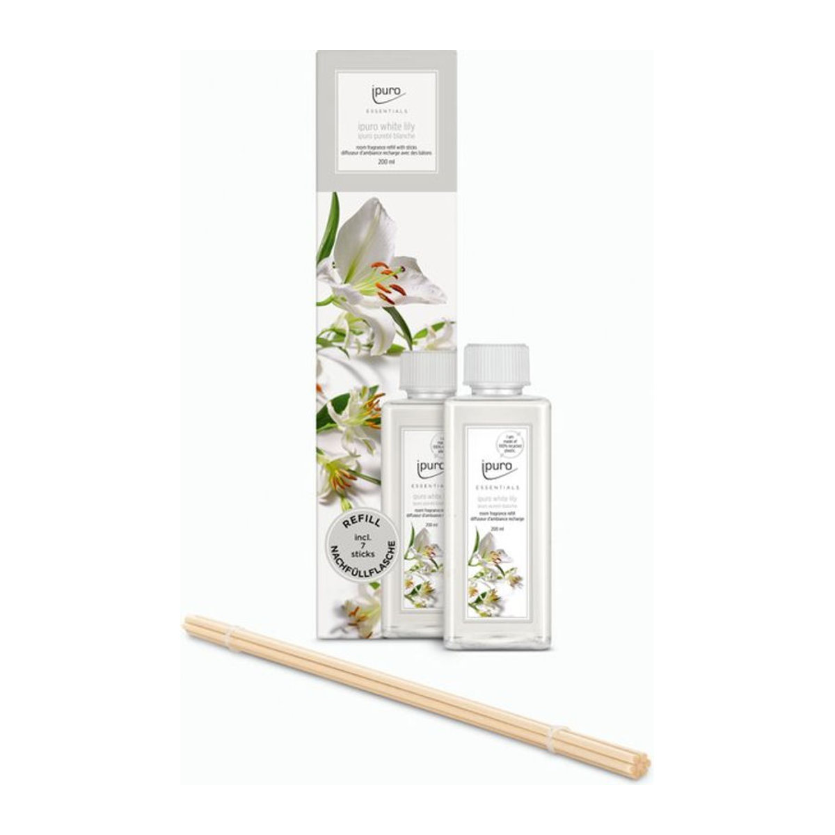 ipuro Refill White Lily Duftöl in Weiß - Bild 1