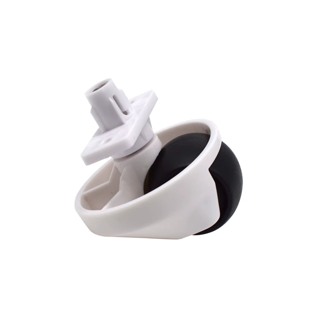 ISWEEP Ersatz Vorderrad für Roborock S4 S5 Max S6 Max S7 E4 S70 S75 Pure in Schwarz/Weiß - Bild 3