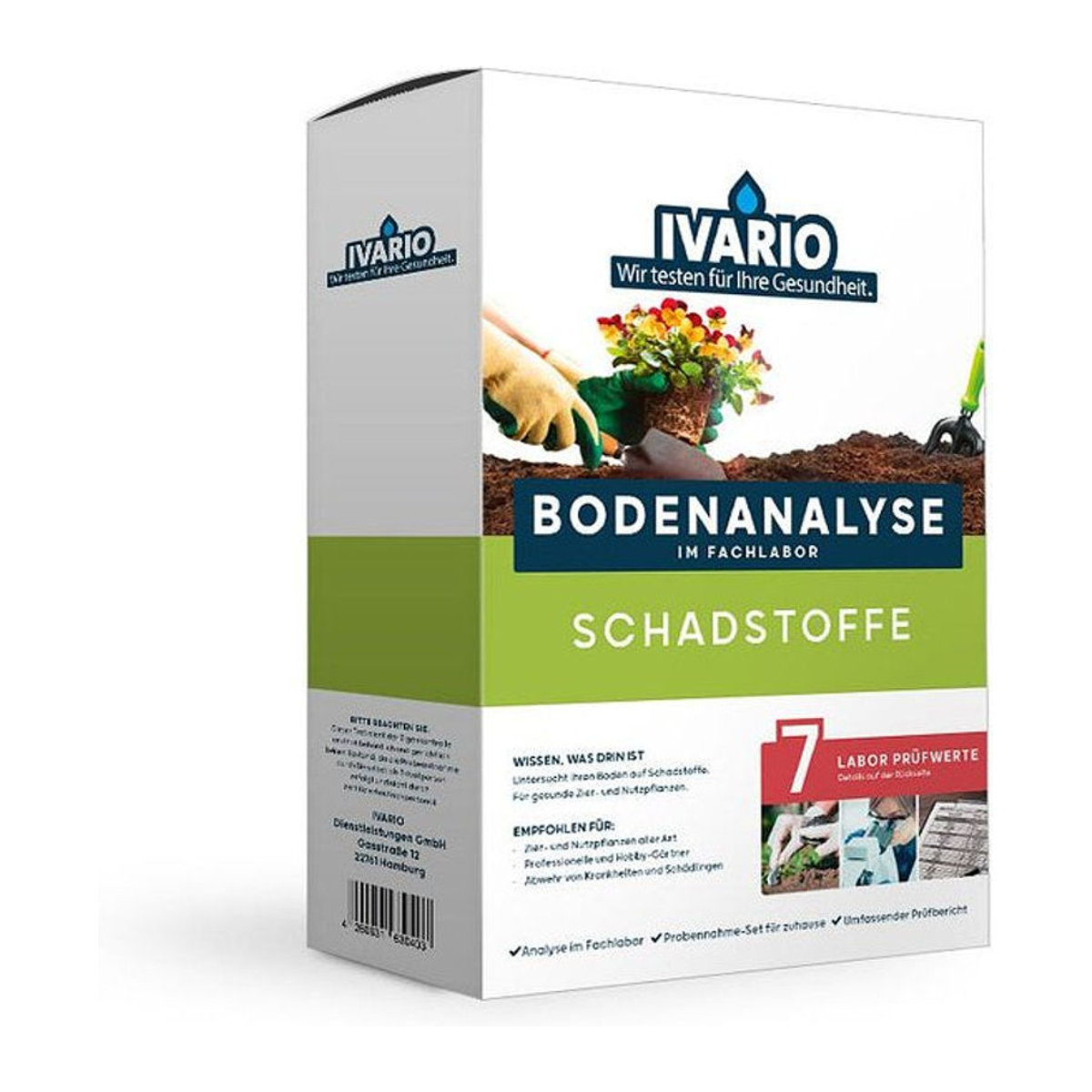 IVARIO Bodenanalyse Schadstoffe - Bild 1