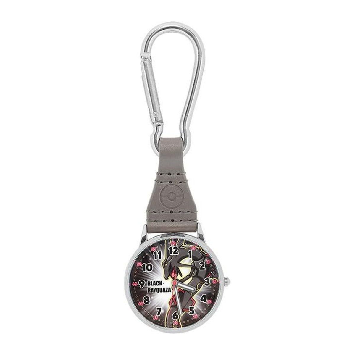 J-AXIS Pokémon Karabineruhr Rayquaza in Schwarz und Grau CP3A0006-GY - Bild 1