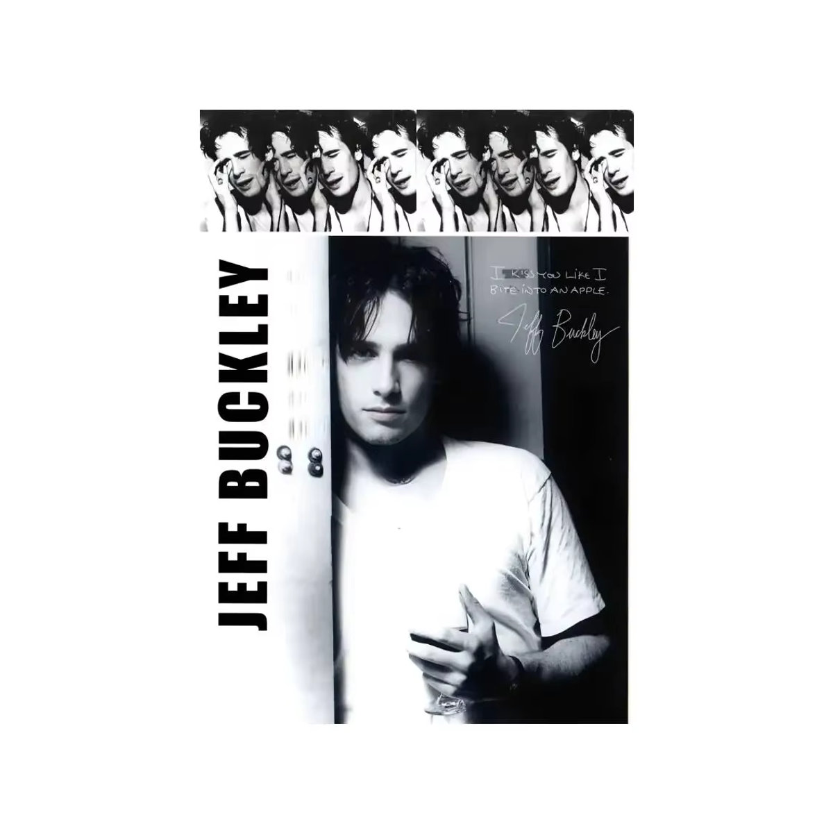 J-Jeff B-Buckley Singer Album Poster Wanddekoration in Schwarz-Weiß, B/H: 20 x 15 cm - Bild 7