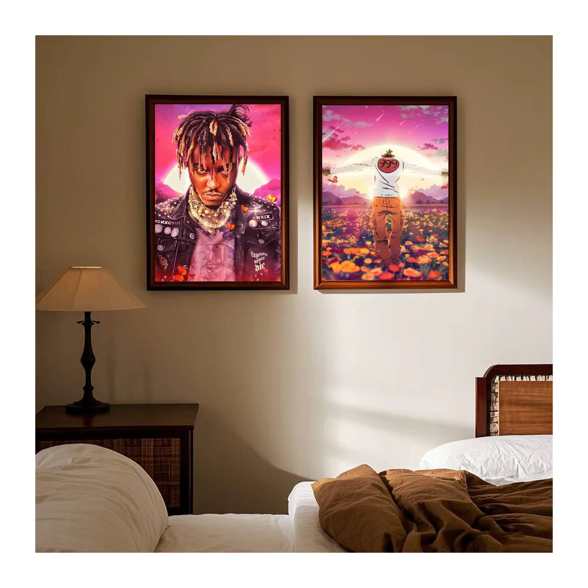 J-Juice WRLD Rap Sänger Musik Album Poster Wanddekoration im modernen Stil, mehrfarbig, Papier, Hochformat - Bild 5