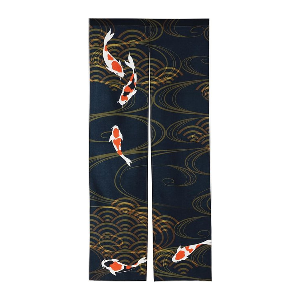 Japanischer Noren Sichtschutz mit Koi Karpfen Motiv von next.design, bunt, Höhe: 180 cm - Bild 1
