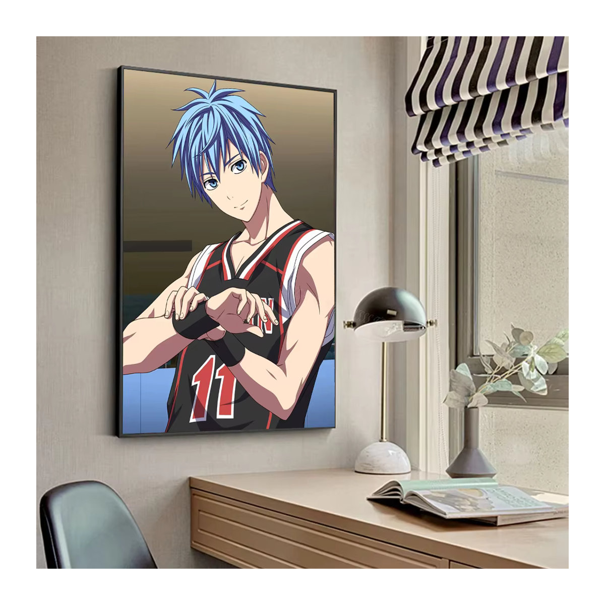 Japanisches Anime Kuroko no Basket Wandbild als dekorativer Poster Aufkleber in Mehrfarbig - Bild 6