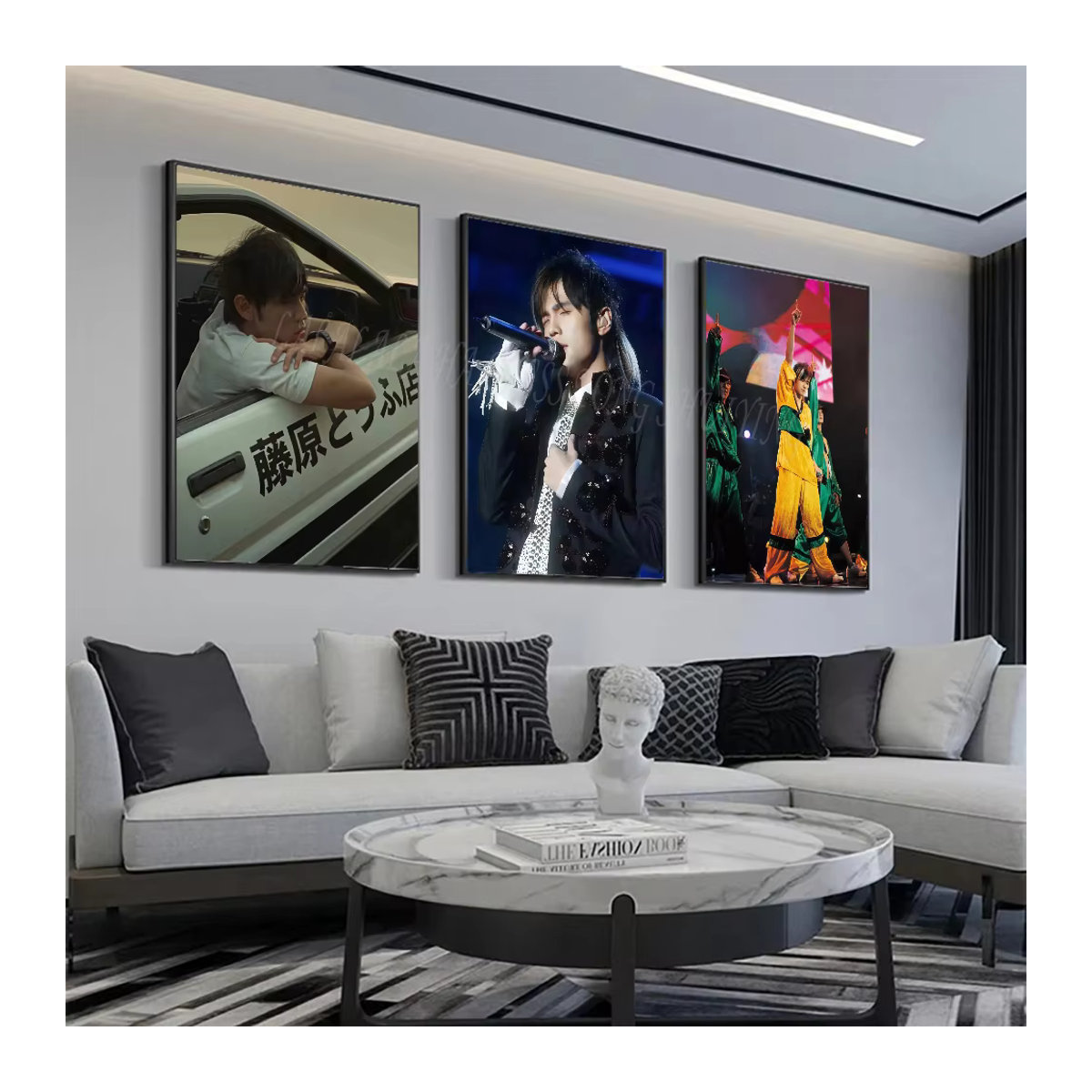 Jay Chou Poster Aufkleber Wandbild in Mehrfarbig für die Wanddekoration - Bild 3