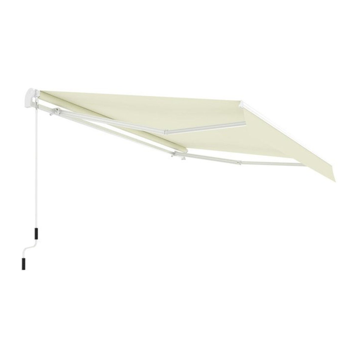 Jet-Line Gelenkarmmarkise aus Aluminium und Polyester in Beige mit UV-Schutz und Wasserbeständigkeit - Bild 1