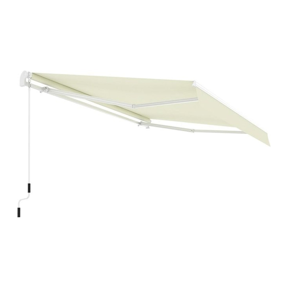 Jet-Line Gelenkarmmarkise Beige B: 295 cm, T: 200 cm mit UV-Schutz und Wasserbeständigkeit für Balkon, Terrasse und Garten - Bild 1