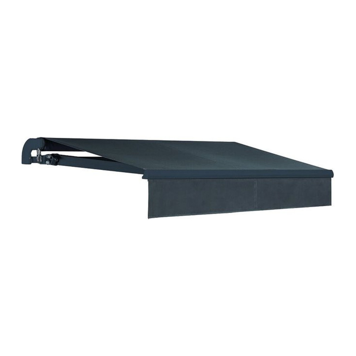Jet-Line Gelenkarmmarkise Suncare in Anthrazit mit UV-Schutz für Balkon und Terrasse, Breite: 350 cm, Tiefe: 250 cm - Bild 1