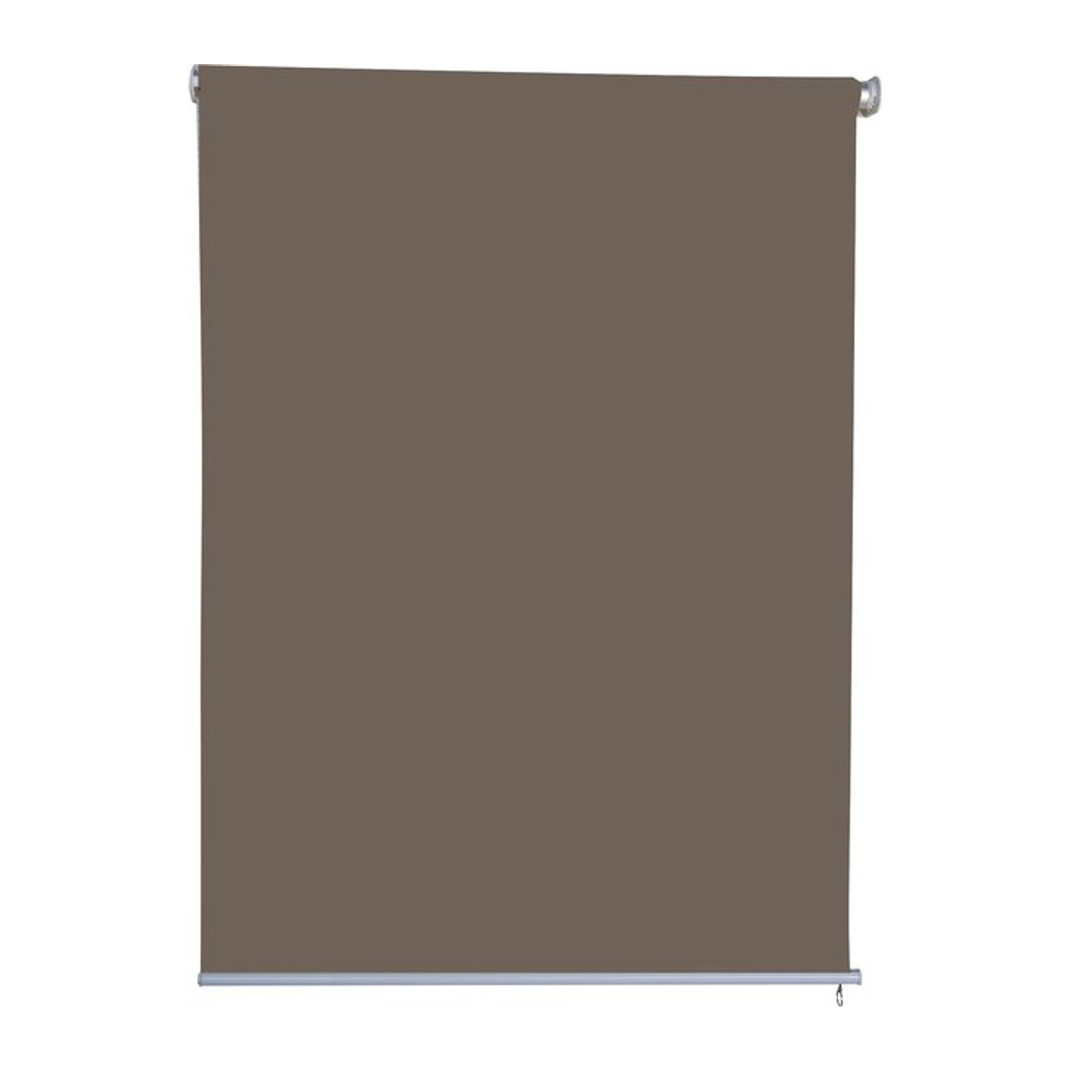 Jet-Line Vertikalmarkise als Sichtschutzrollo für Garten und Terrasse in Braun, B: 160 cm x H: 230 cm - Bild 1