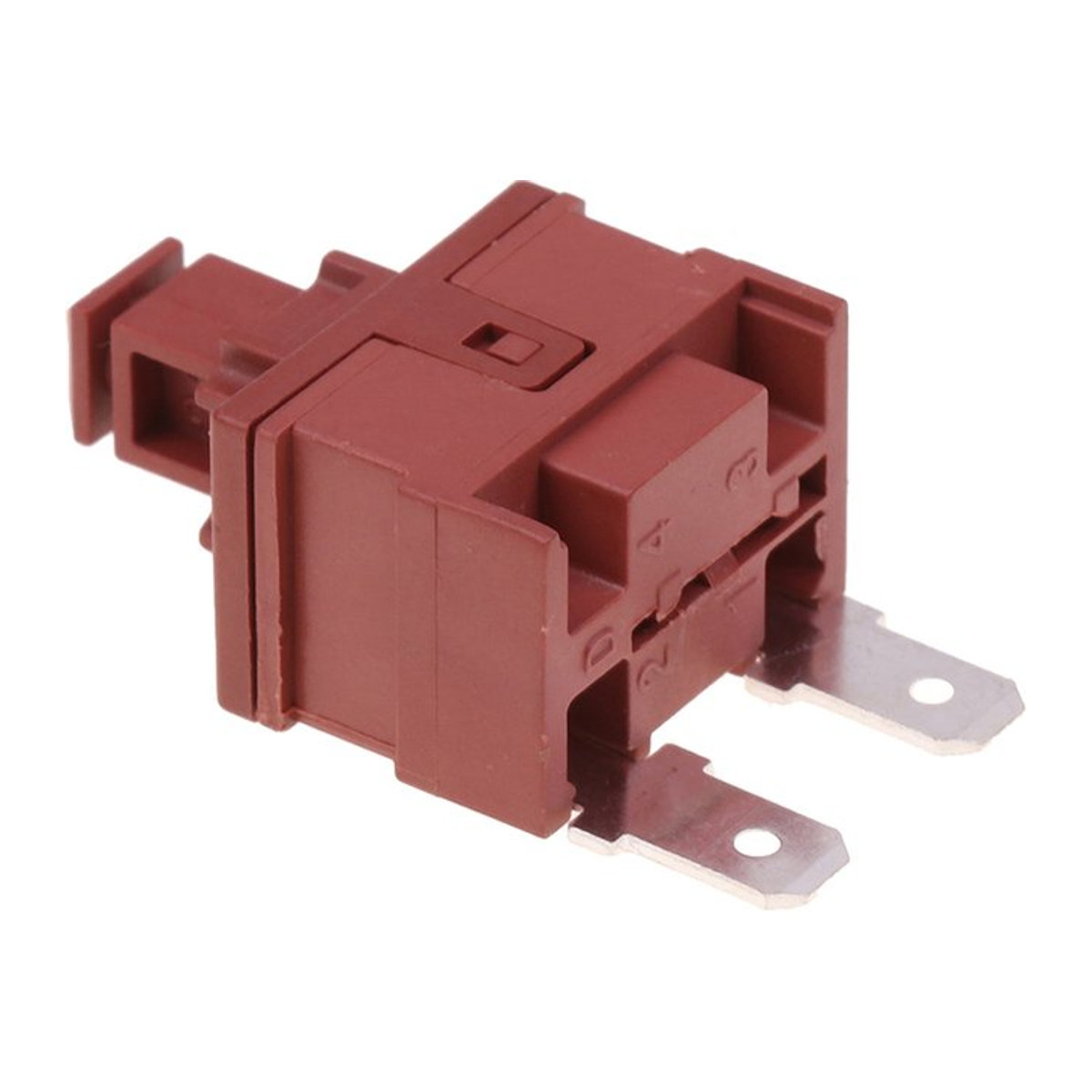 JETTING KAN-L5 2-Pin Netzschalter mit Verriegelung, 7,5 A 250V AC, Rot - Bild 1